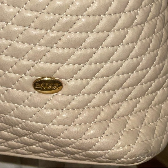 BALLY Bitter-Sweet Leather Handbag - Picture 5 of 9